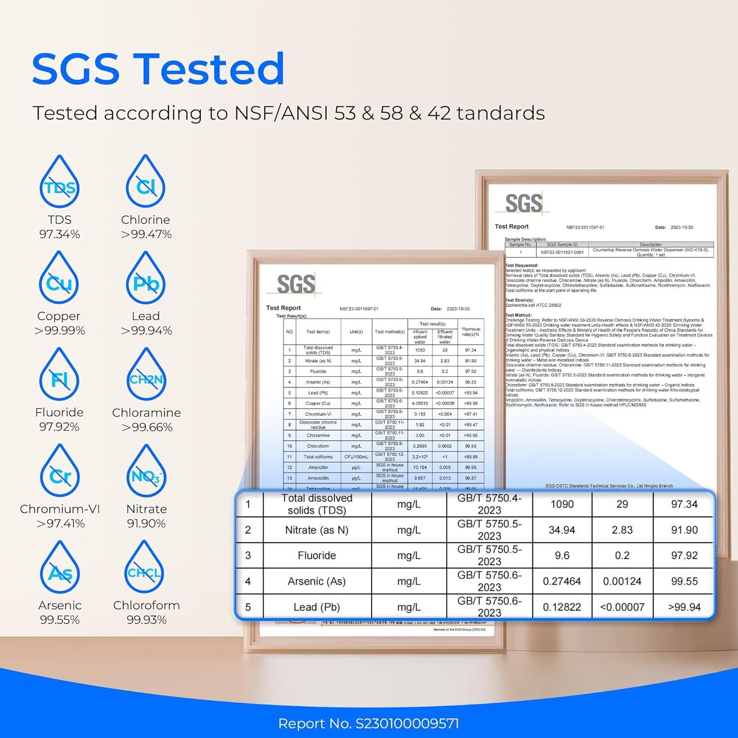 imageInstant Hot Waterdrop K19H Countertop Reverse Osmosis System Reverse Osmosis Water Filter Countertop 31 Pure to Drain 4 Temperature Options Water Dispenser No InstallationPure White  Alkaline