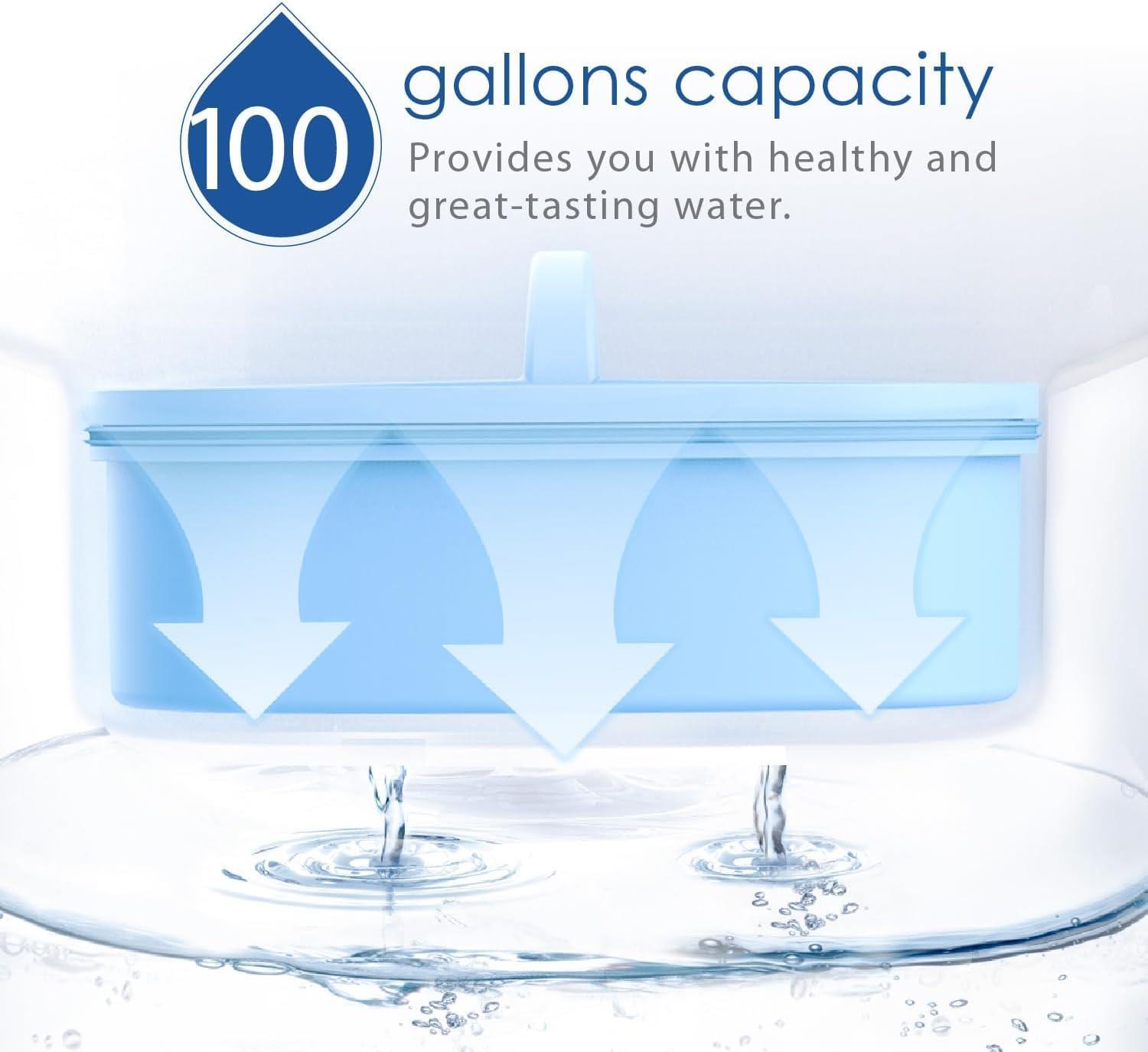 imageOriginal Waterdrop WDPFAL Replacement Alkaline Filters for All Waterdrop Pitcher Filtration System Improved Coffee Taste Last Up to 100 Gallons Pack of 3Alkaline Filter