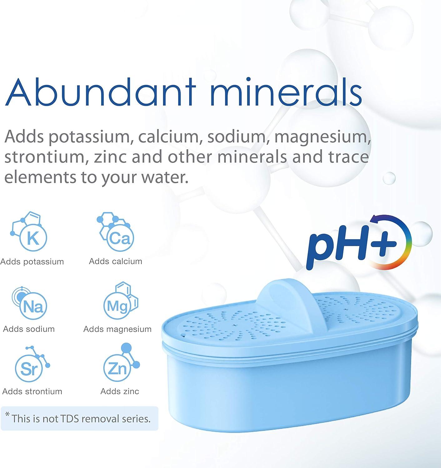 imageOriginal Waterdrop WDPFAL Replacement Alkaline Filters for All Waterdrop Pitcher Filtration System Improved Coffee Taste Last Up to 100 Gallons Pack of 3Alkaline Filter