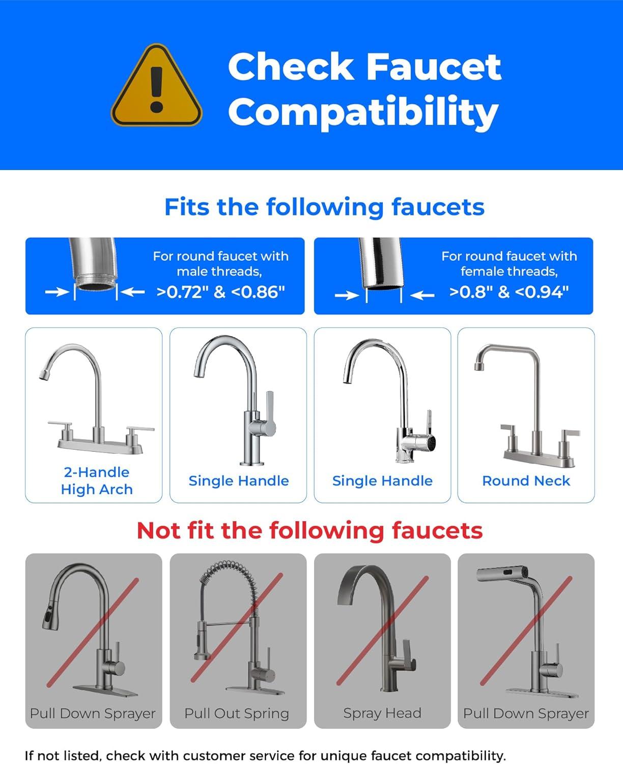 imageUltra Filtration Waterdrop Water Filter for Sink Faucet 4000 Gallons Countertop Water Filter System Filter Life Reminder 001m UltraFiltration System Reduces 99 Chlorine WDCTF07 1 Filter