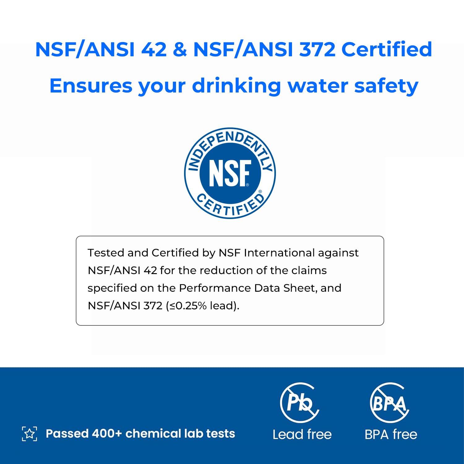 imageWaterdrop Alkaline Lucid 10Cup Large Water Filter Pitcher with 1 Filter Healthy Improved Coffee Taste Clean ampamp ToxinFree Mineralized Alkaline Water 100 Gallons Up to PH 95 BPA Free BlueBabyBlue