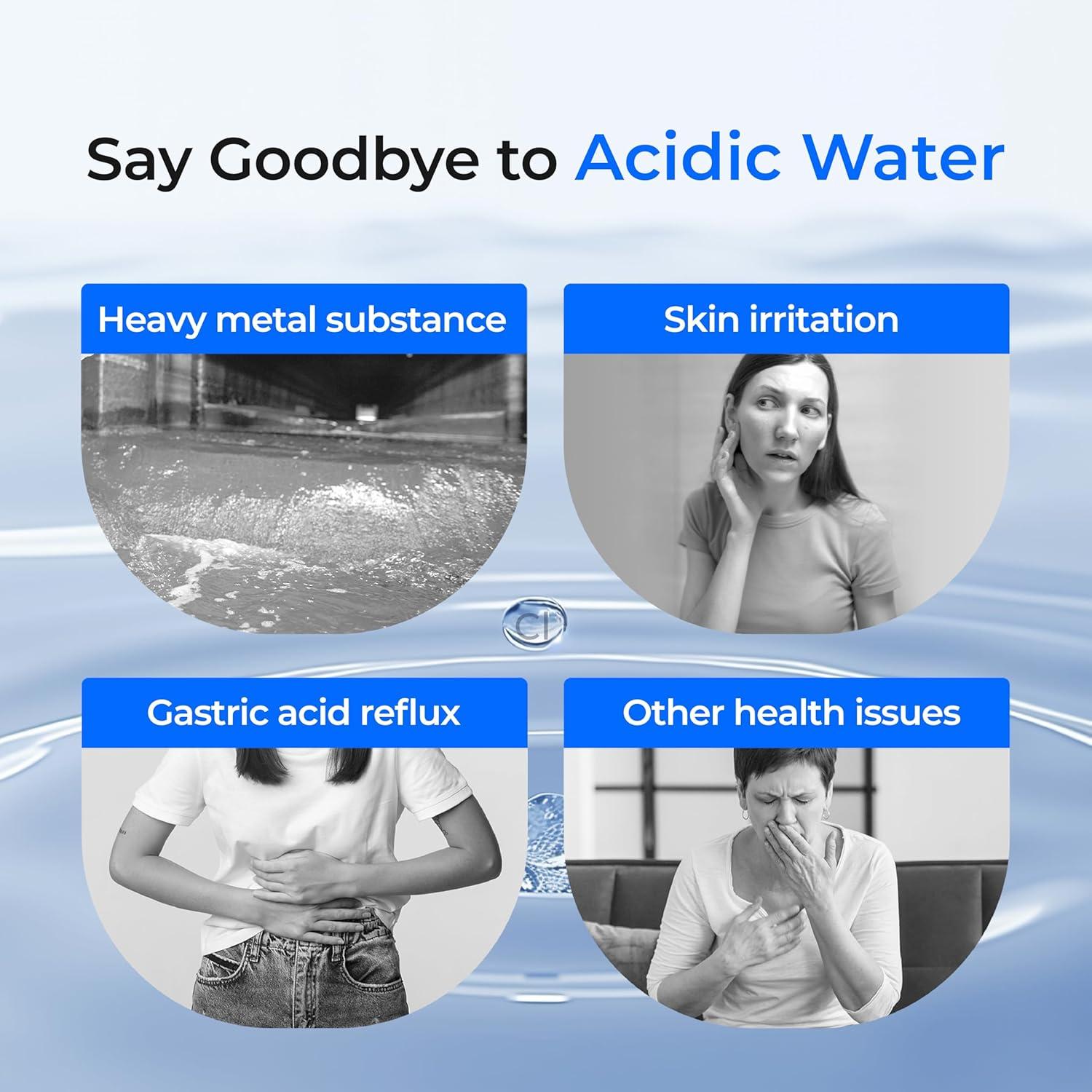 imageWaterdrop DA9717376B Replacement for Samsung HAFQINEXP DA9708006C RF28R7201SR RF28R7351SG WDF45 Refrigerator Water Filter 2 Filters4