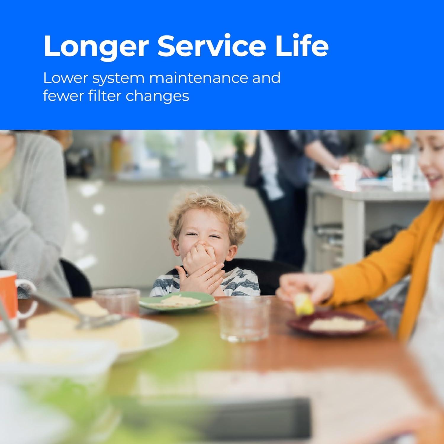 imageWaterdrop G3 Replacement Filter 1Year Combo Pack of 2 WDG3CF Filters and 1 WDG3CB Filter Replacement for WDG3W WDG3P600 and WDG3P800W Reverse Osmosis System