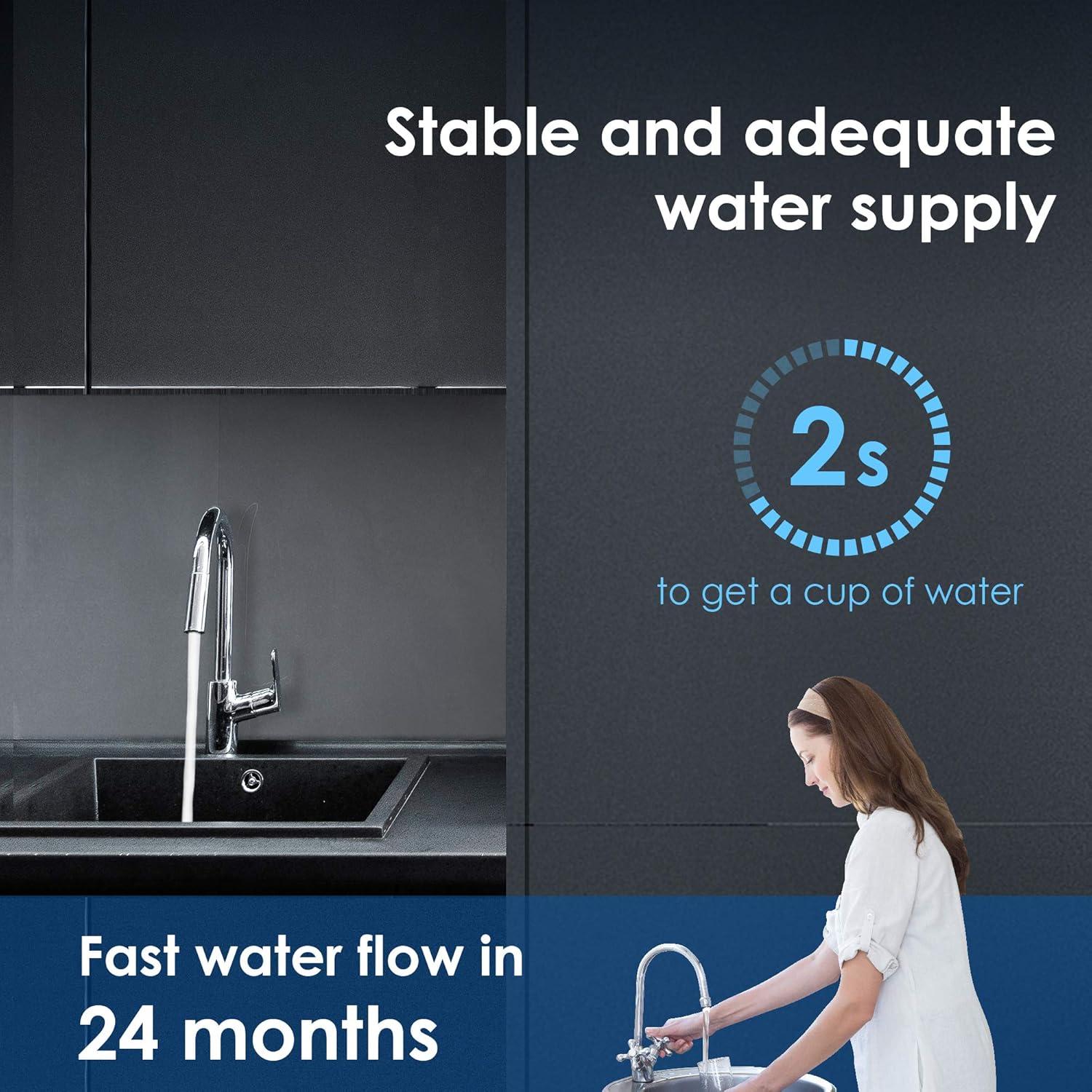 imageWaterdrop RF15 Replacement Filter Cartridge For 15UA15UB15UC Under Sink Water Filter Reduces PFOAPFOS PFAS Lead Chlorine Bad Taste ampamp Odor NSFANSI 42 Certified 19K Gallons High Capacity