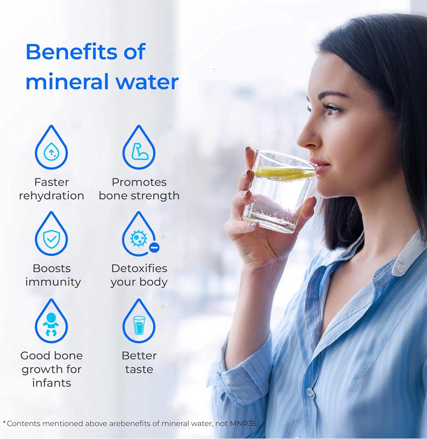 imageWaterdrop Remineralization Filter WDMNR35 14quot Quick Connect Mineral Filter for Reverse Osmosis System Restore Essential Minerals for RO System RO Mineral Under Sink Water Filtration1 Mineral Filter