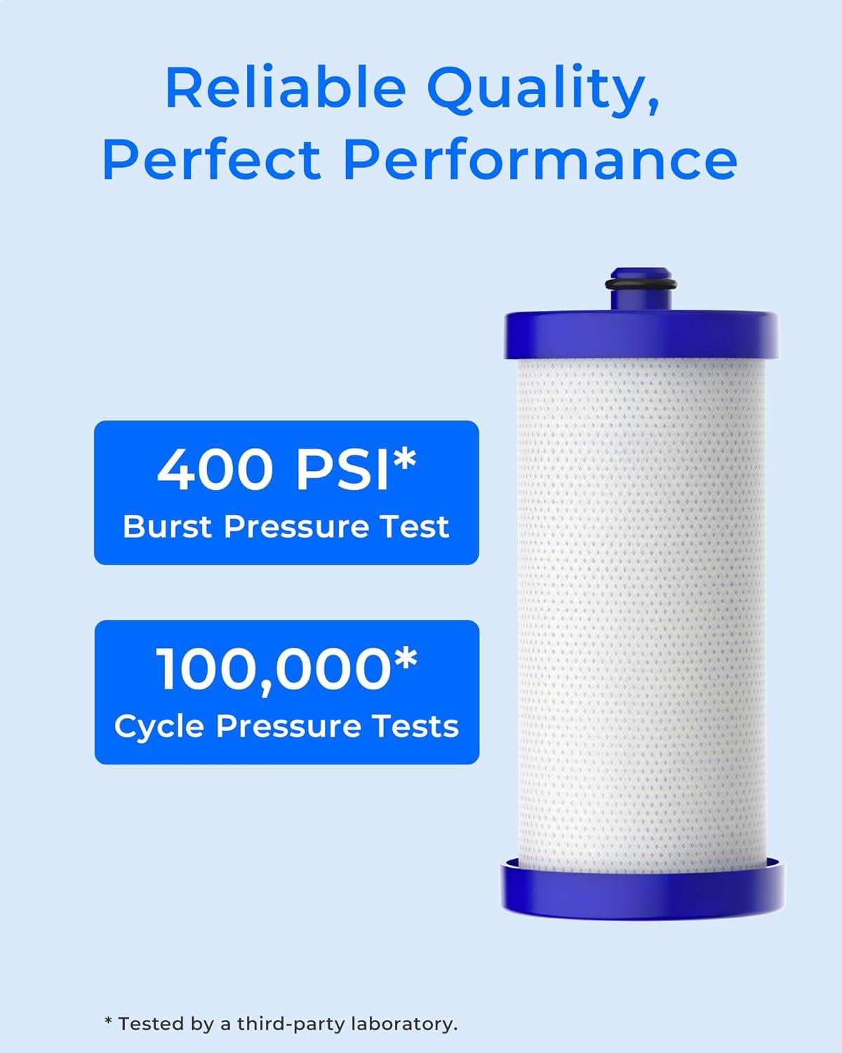 imageWaterdrop WF1CB Replacement for Frigidaire PureSource WFCB RG100 NGRG2000 WF284 9910 469906 469910 Refrigerator Water Filter 3 Filters
