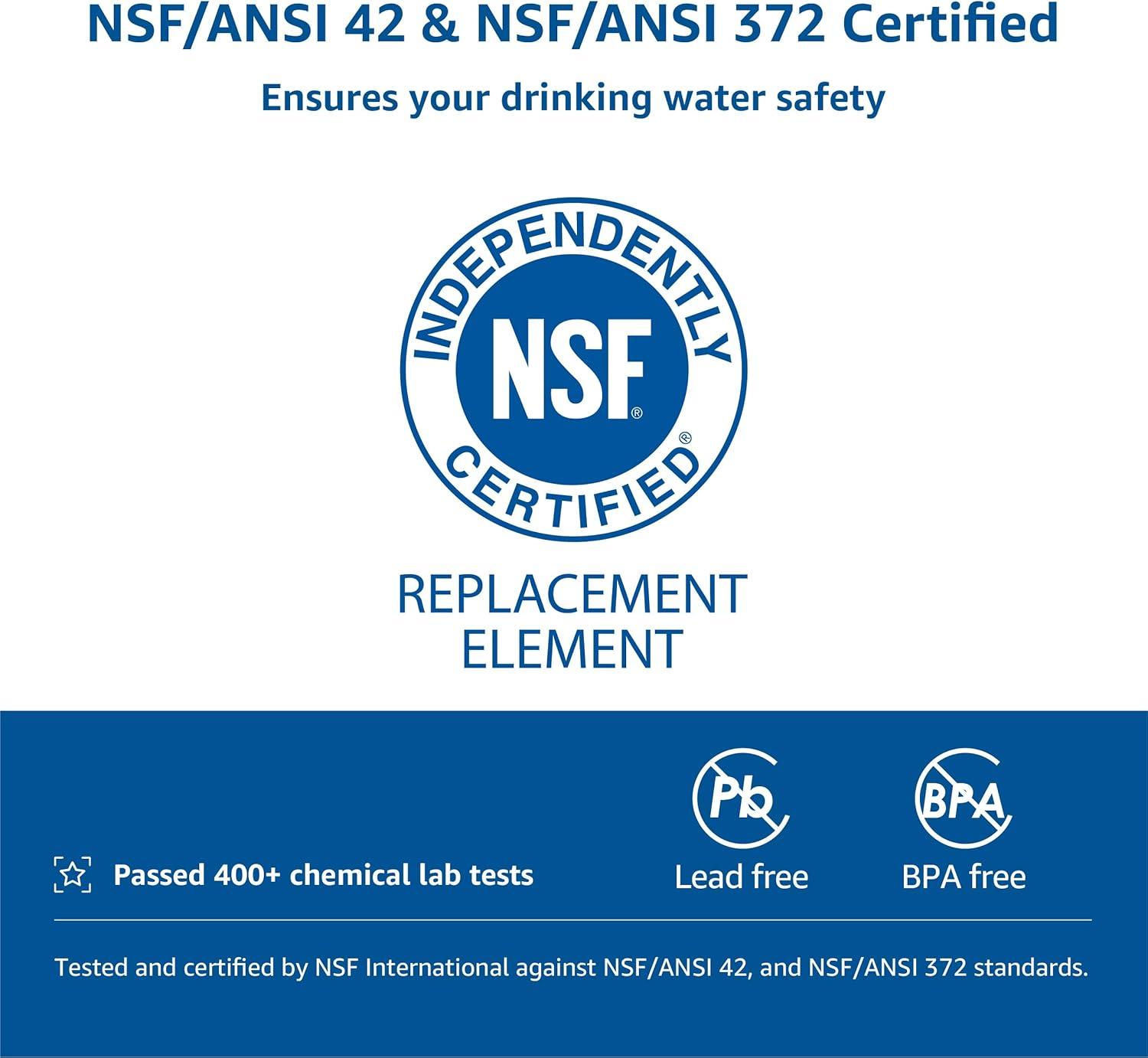 imageWaterdrop Water Filter Pitcher 200Gallon LongLife Countertop NSF Certified Water Purifier Replaces 6400 Plastic Water Bottles a Year Reduces Chlorine PFOAPFOS 7Cup BlackBabyPink