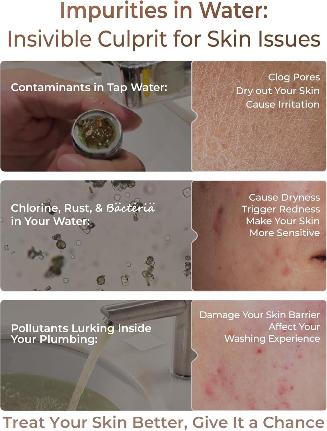 imageWaterdrop Water Filter for Sink Faucet 4000 Gallons Countertop Water Filter System and Filter Life Reminder Reduces Heavy Metals Bad Odor and 99 Chlorine WDCTF05 1 FilterSkincare Face Washer