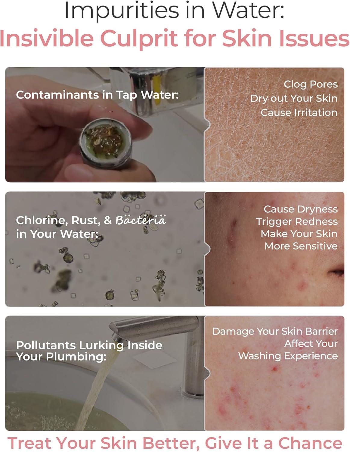 imageWaterdrop Water Filter for Sink Faucet 4000 Gallons Countertop Water Filter System and Filter Life Reminder Reduces Heavy Metals Bad Odor and 99 Chlorine WDCTF05 1 FilterSkincare Face Washer