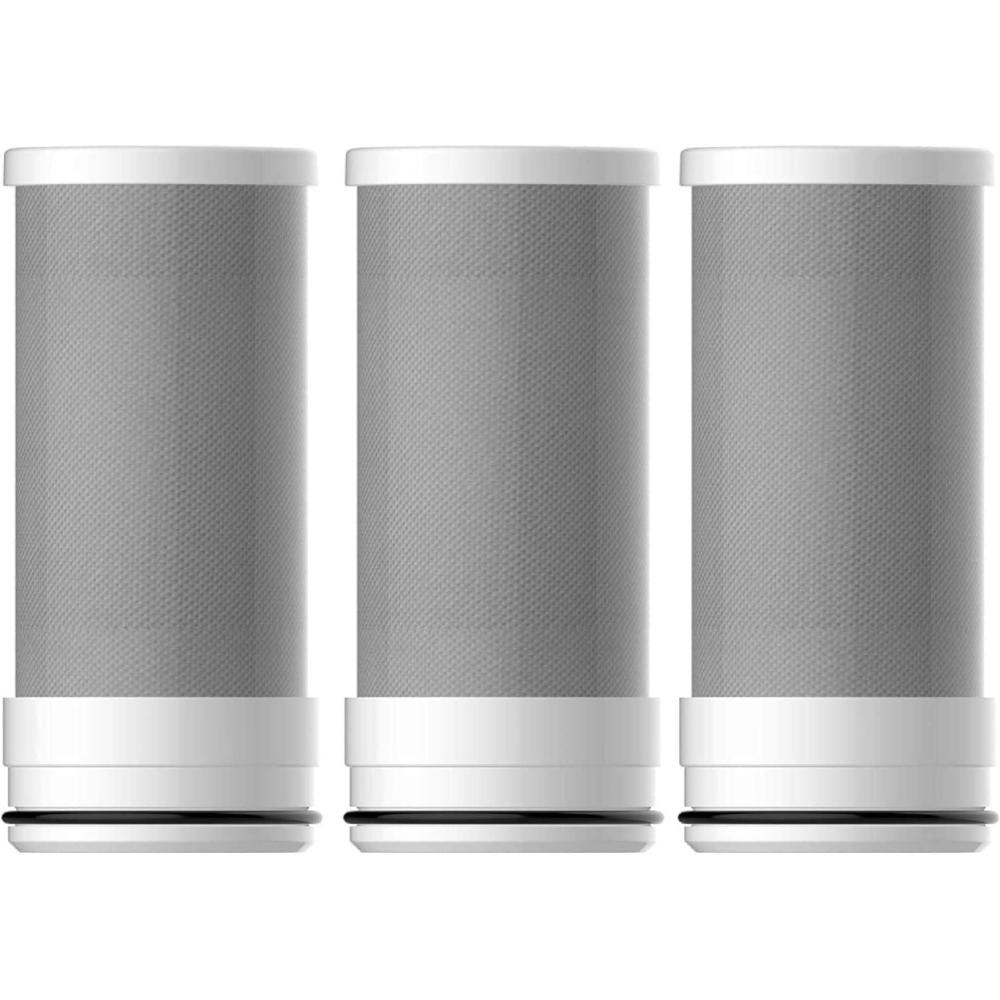 imageWaterdrop WDFF01A Replacement Filter Faucet Water Filter Replacement for WDFC01 WDFC02 WDFC06 Reduces Chlorine Taste and Odor Last Up to 9 Months Pack of 33 Count Pack of 1