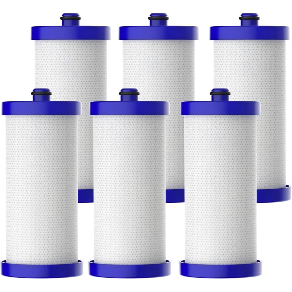 imageWaterdrop WF1CB Replacement for Frigidaire PureSource WFCB RG100 NGRG2000 WF284 9910 469906 469910 Refrigerator Water Filter 6 Filters6 Count Pack of 1