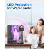 image Hot and Cold  Waterdrop WDA1 Countertop Reverse Osmosis System NSFANSI 58 ampamp 372 Certified 7 Stage Filtration Hot Cold Water Dispenser RO System with 6 Temperature ampamp 5 Volume Options BPA Free