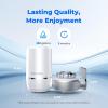 imageAlkaline Waterdrop Water Filter for Sink Faucet Filter Life Reminder 320 Gallon Tap Water Filter for Kitchen Sink NSF Certified Reduces Chlorine Faucet Mount Water Filtration System 1 FilterPlastic