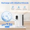 imageInstant Hot Waterdrop K19H Countertop Reverse Osmosis System Reverse Osmosis Water Filter Countertop 31 Pure to Drain 4 Temperature Options Water Dispenser No InstallationPure White  Alkaline