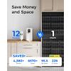 imageInstant Hot Waterdrop K19H Countertop Reverse Osmosis System Reverse Osmosis Water Filter Countertop 31 Pure to Drain 4 Temperature Options Water Dispenser No InstallationIvory White  Hot