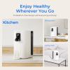 imageInstant Hot Waterdrop K19H Countertop Reverse Osmosis System Reverse Osmosis Water Filter Countertop 31 Pure to Drain 4 Temperature Options Water Dispenser No InstallationPure White  Alkaline