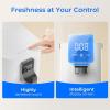 imageInstant Hot Waterdrop K19H Countertop Reverse Osmosis System Reverse Osmosis Water Filter Countertop 31 Pure to Drain 4 Temperature Options Water Dispenser No InstallationPure White  Alkaline