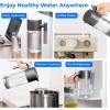 imageMaxblue MBPWD Pure Water Tank for WDA2 Countertop Reverse Osmosis System Portable Pure Water Tank BPA Free 40 OZ