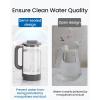 imageMaxblue Pure Water Tank for WDM1 Countertop Reverse Osmosis System Portable Pure Water Tank Glass Pitcher BPA Free