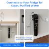 imageWaterdrop 001m Inline Water Filter System for Refrigerator Ice Maker Under Sink 14 inch Direct Connect NSFANSI 42 Certified 19K Gallons 15UCUFPremium