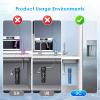 imageWaterdrop 001m Inline Water Filter System for Refrigerator Ice Maker Under Sink 14 inch Direct Connect NSFANSI 42 Certified 19K Gallons 15UCUFPremium