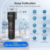 imageWaterdrop 10UA Under Sink Water Filter System Reduces PFAS PFOAPFOS Lead Chlorine Bad Taste ampamp Odor Under Counter Water Filter Direct Connect to Kitchen Faucet NSFANSI 42 Certified 1 YearBlack