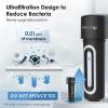 imageWaterdrop 10UAUF     Under Sink Water Filter for Batria Reduction 11000 Gallons Reduces Lead Chlorine Bad Taste ampamp Odor Direct Connect to Kitchen FaucetBlackPremiumwith Faucet