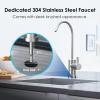 imageWaterdrop 10UAUF     Under Sink Water Filter for Batria Reduction 11000 Gallons Reduces Lead Chlorine Bad Taste ampamp Odor Direct Connect to Kitchen FaucetBlackPremiumwith Faucet