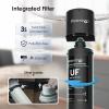imageWaterdrop 10UAUF     Under Sink Water Filter for Batria Reduction 11000 Gallons Reduces Lead Chlorine Bad Taste ampamp Odor Direct Connect to Kitchen FaucetBlackPremium