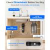 imageWaterdrop 10UB Under Sink Water Filter Reduces PFAS PFOAPFOS Lead Chlorine Bad Taste NSFANSI 42 Certified 11K Gallons Easy InstallationBlack