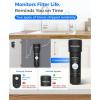 imageWaterdrop 10UB Under Sink Water Filter Reduces PFAS PFOAPFOS Lead Chlorine Bad Taste NSFANSI 42 Certified 11K Gallons Easy InstallationBlack
