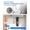 imageWaterdrop 10UB Under Sink Water Filter Reduces PFAS PFOAPFOS Lead Chlorine Bad Taste NSFANSI 42 Certified 11K Gallons Easy InstallationBlack
