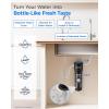 imageWaterdrop 10UB Under Sink Water Filter Reduces PFAS PFOAPFOS Lead Chlorine Bad Taste NSFANSI 42 Certified 11K Gallons Easy InstallationBlack