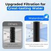 imageWaterdrop 10UB Under Sink Water Filter Reduces PFAS PFOAPFOS Lead Chlorine Bad Taste NSFANSI 42 Certified 11K Gallons Easy InstallationJet black