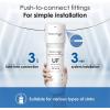 imageWaterdrop 10UB Under Sink Water Filter Reduces PFAS PFOAPFOS Lead Chlorine Bad Taste NSFANSI 42 Certified 11K Gallons Easy InstallationWhite
