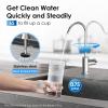 imageWaterdrop 15UA Under Sink Water Filter System 2 Years Reduces Lead Chlorine Bad Taste ampamp Odor Under Counter Water Filter Direct Connect to Kitchen Faucet NSFANSI 42 Certified USA TechBlacktaste improve plus