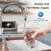 imageWaterdrop 15UA Under Sink Water Filter System 2 Years Reduces Lead Chlorine Bad Taste ampamp Odor Under Counter Water Filter Direct Connect to Kitchen Faucet NSFANSI 42 Certified USA TechBlackbasic