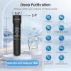 imageWaterdrop 15UA Under Sink Water Filter System 2 Years Reduces Lead Chlorine Bad Taste ampamp Odor Under Counter Water Filter Direct Connect to Kitchen Faucet NSFANSI 42 Certified USA TechBlackbasic