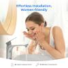 imageWaterdrop 15UA Under Sink Water Filter System 2 Years Reduces Lead Chlorine Bad Taste ampamp Odor Under Counter Water Filter Direct Connect to Kitchen Faucet NSFANSI 42 Certified USA TechWhitedirect connect bathroom sink for face care