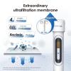 imageWaterdrop 15UA Under Sink Water Filter System 2 Years Reduces Lead Chlorine Bad Taste ampamp Odor Under Counter Water Filter Direct Connect to Kitchen Faucet NSFANSI 42 Certified USA TechWhitepremium