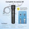 imageWaterdrop 15UA Under Sink Water Filter System 2 Years Reduces Lead Chlorine Bad Taste ampamp Odor Under Counter Water Filter Direct Connect to Kitchen Faucet NSFANSI 42 Certified USA TechBlackbasic