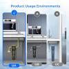imageWaterdrop 15UAUF 001 m Ultra Filtration Under Sink Water Filter for Batria Reduction   Reduces Lead Chlorine Bad Taste ampamp Odor Direct Connect to Kitchen Faucet USA TechBlackReduce Batria