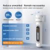 imageWaterdrop 15UBUF 001 m Ultra Filtration Under Sink Water Filter System for Batria Reduction Reduces Lead Chlorine Bad Taste ampamp Odor 19K Gallons with Dedicated Brushed Nickel Faucet USA TechWhite