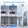 imageWaterdrop 15UBUF 001 m Ultra Filtration Under Sink Water Filter System for Batria Reduction Reduces Lead Chlorine Bad Taste ampamp Odor 19K Gallons with Dedicated Brushed Nickel Faucet USA TechBlack