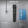 imageWaterdrop 17UBUF 001 m Ultra Filtration Under Sink Water Filter System for Batria Reduction Reduces Lead Chlorine Bad Taste ampamp Odor 24K Gallons with Dedicated Brushed Nickel Faucet USA TechBlackBasicwith Faucet