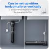 imageWaterdrop 17UBUF 001 m Ultra Filtration Under Sink Water Filter System for Batria Reduction Reduces Lead Chlorine Bad Taste ampamp Odor 24K Gallons with Dedicated Brushed Nickel Faucet USA TechBlackBasic