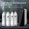 imageWaterdrop 2TSPP TSUF TSCT Under Sink Water Filter Replacement for Waterdrop TSU UltraFiltration Under Sink Water Filter System