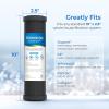 imageWaterdrop 5 Micron 10quot x 25quot Whole House Water Filter Replacement Cartridge Sediment Water Filter Replacement for Any 10 inch RO Unit AquaPure AP110 Culligan P5 WHKFGD05 6 Pack4
