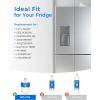 imageWaterdrop 5231JA2002A Refrigerator Water Filter Replacement for LGLT500P GEN11042FR08 ADQ72910911 ADQ72910901 Kenmore 9890 469890 LFX25974ST LMX25964ST 3 Pack Package May Vary4 count Pack of 1