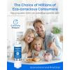 imageWaterdrop ADQ36006101 Replacement for LG LT700P Refrigerator Water Filter Kenmore 9690 469690 ADQ36006102 LFXS30766S RFC1200A FML3 and LT120F Fresh Air Filter 3 Combo3 Combo Pack of 1